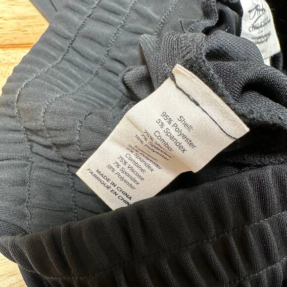 Cinq a Sept NWT Gizele Matte Jersey Tie Front Pants Black Size S Elastic Wasit - Picture 8 of 11